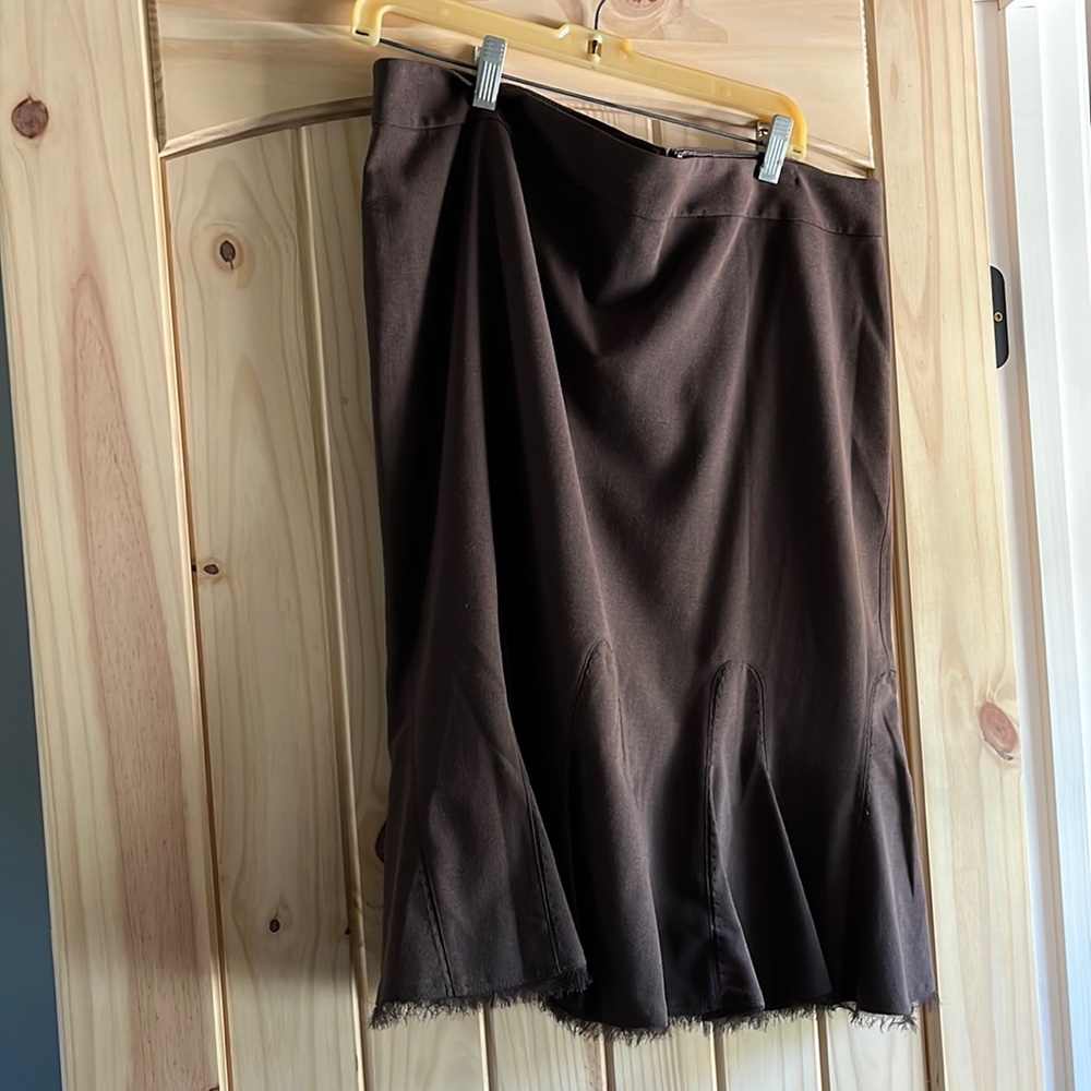 Brown Tahari skirt